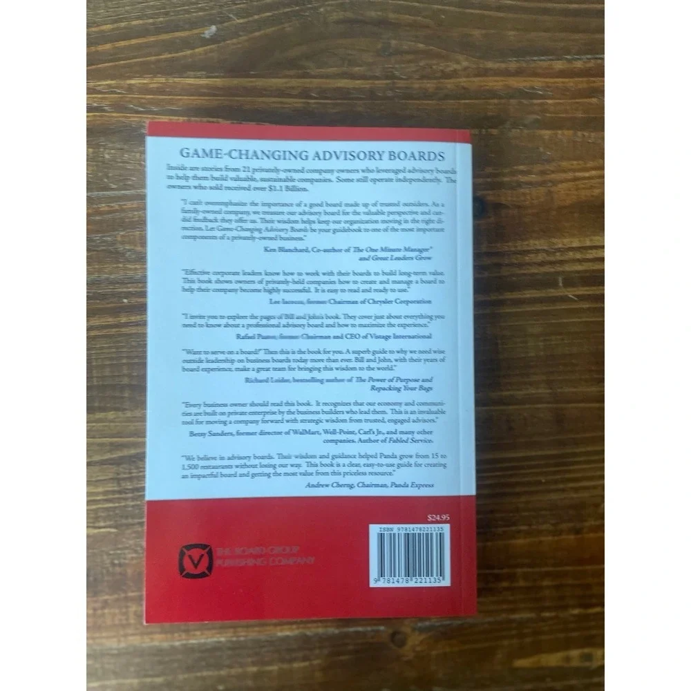 Advisory‎ Boards Book